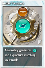 Aether Pendulum